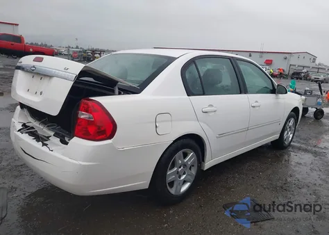 2006 Chevrolet Malibu Lt from USA, damaged, VIN 1G1ZT51F76F179702